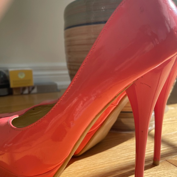 Summer Coral pump heels 9 - Picture 3 of 10